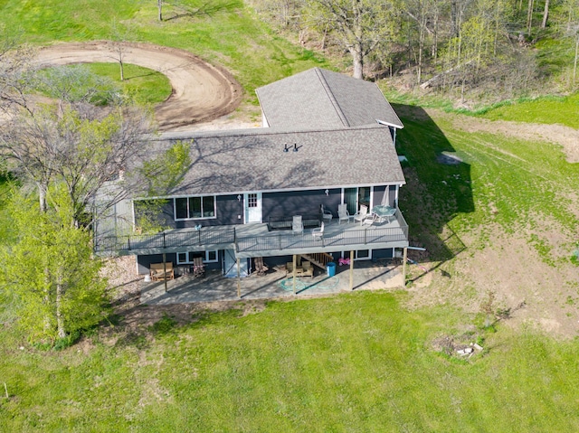 41634 Long Lake Rd, Ottertail, MN 56571 - view from above of property