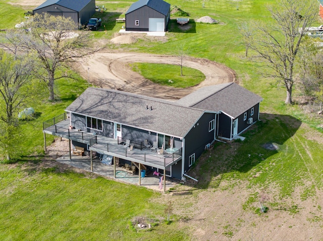 41634 Long Lake Rd, Ottertail, MN 56571 - view from above of property