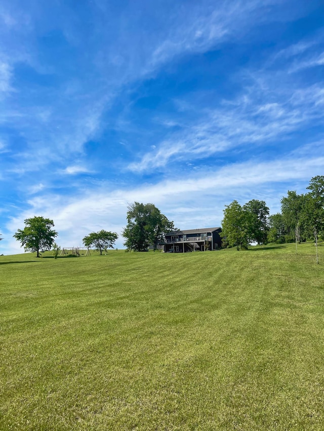 41634 Long Lake Rd, Ottertail, MN 56571 - view of green lawn with a rural view
