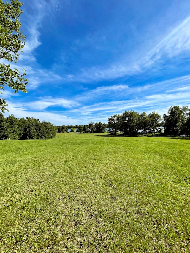 41634 Long Lake Rd, Ottertail, MN 56571 - view of green lawn with a rural view