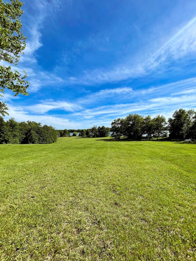 41634 Long Lake Rd, Ottertail, MN 56571 - view of green lawn featuring a view of rural / pastoral area