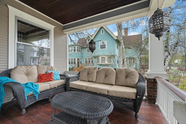 904 Lincoln Ave, Saint Paul, MN 55105 - view of patio / terrace featuring outdoor lounge area