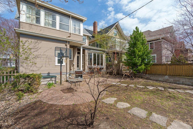 904 Lincoln Ave, Saint Paul, MN 55105 - rear view of property featuring a patio and entry steps