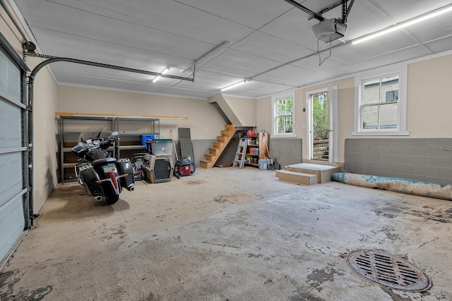 904 Lincoln Ave, Saint Paul, MN 55105 - garage with a garage door opener