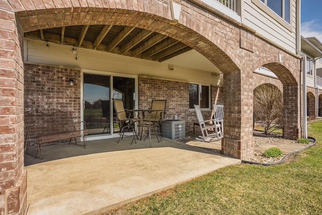 view of patio / terrace featuring cooling unit