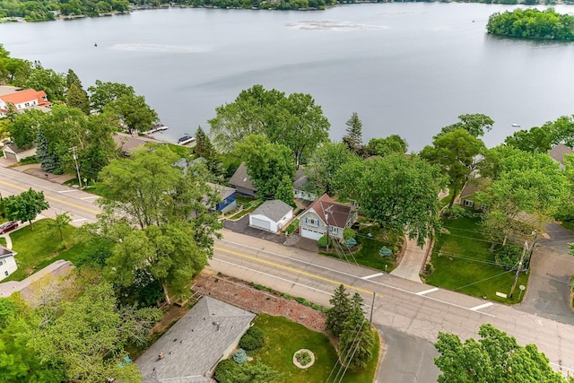 3310 Lake Johanna Blvd, Arden Hills, MN 55112 - aerial view of residential area with a nearby body of water