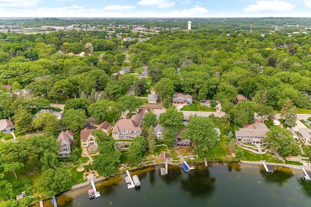 3310 Lake Johanna Blvd, Arden Hills, MN 55112 - aerial view of residential area with a nearby body of water