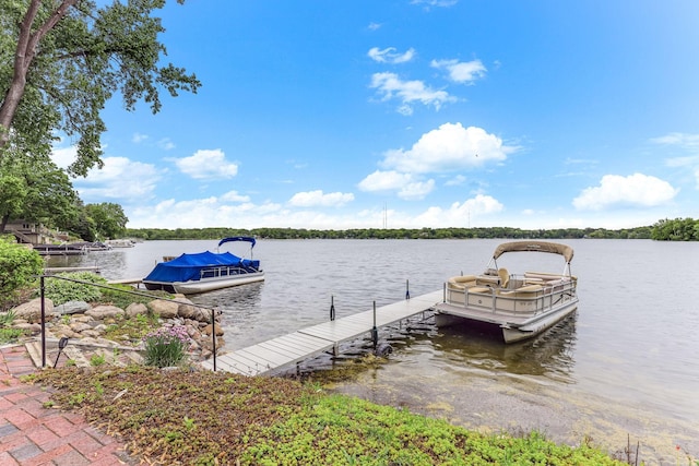 3310 Lake Johanna Blvd, Arden Hills, MN 55112 - dock area with a water view