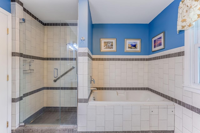 3310 Lake Johanna Blvd, Arden Hills, MN 55112 - full bath featuring a bath and a stall shower