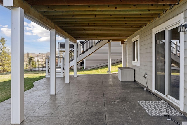 565 Juniper Ct N, Lake Elmo, MN 55042 - view of patio featuring stairway