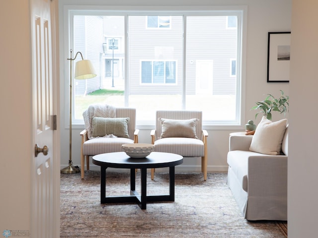 6735 Meadow View Dr S, Fargo, ND 58104 - sitting room featuring baseboards