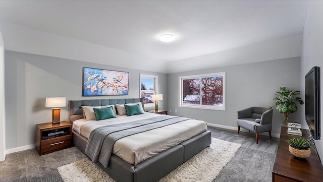 bedroom featuring baseboards