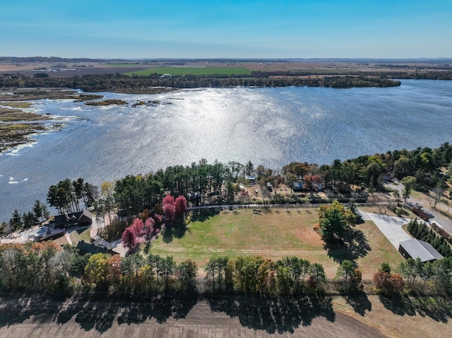 E6516 867th Ave, Colfax, WI 54730 - drone / aerial view of a nearby body of water