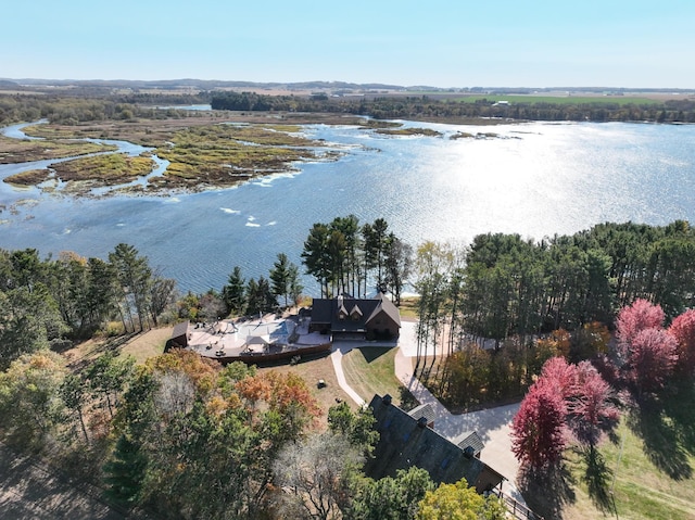 E6516 867th Ave, Colfax, WI 54730 - view from above of property featuring a nearby body of water