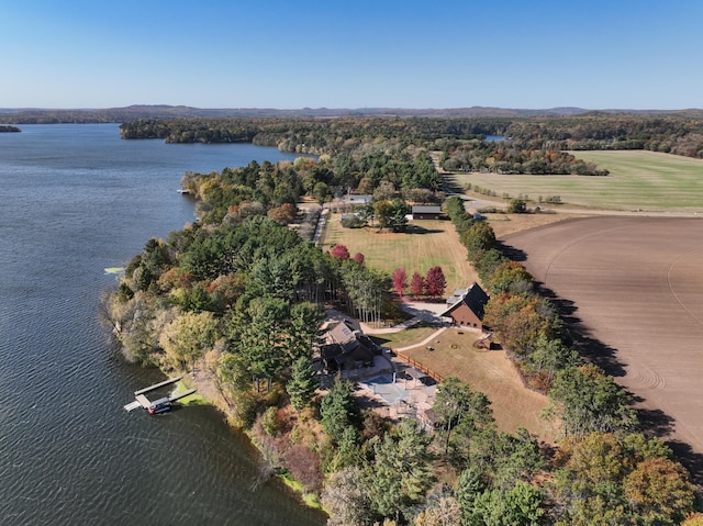E6516 867th Ave, Colfax, WI 54730 - aerial view of property's location featuring a nearby body of water