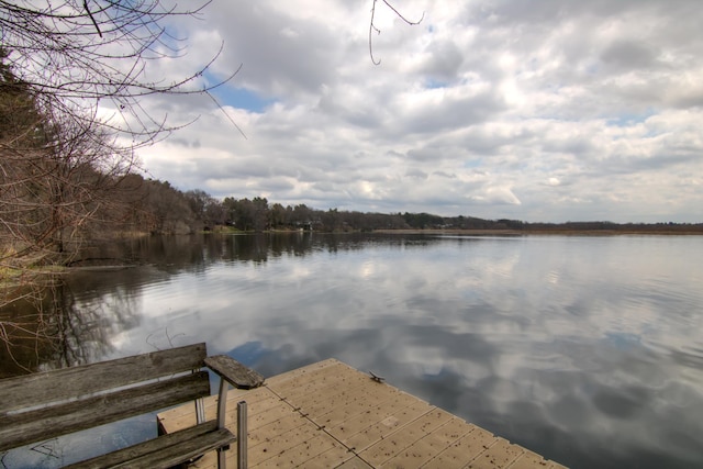 E6516 867th Ave, Colfax, WI 54730 - dock area with a water view