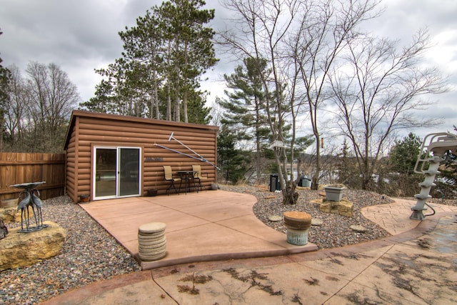 E6516 867th Ave, Colfax, WI 54730 - view of patio / terrace