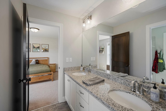 12816 Cedar Ridge Ln, Champlin, MN 55316 - full bath with double vanity and connected bathroom