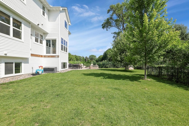 12816 Cedar Ridge Ln, Champlin, MN 55316 - view of yard featuring a patio