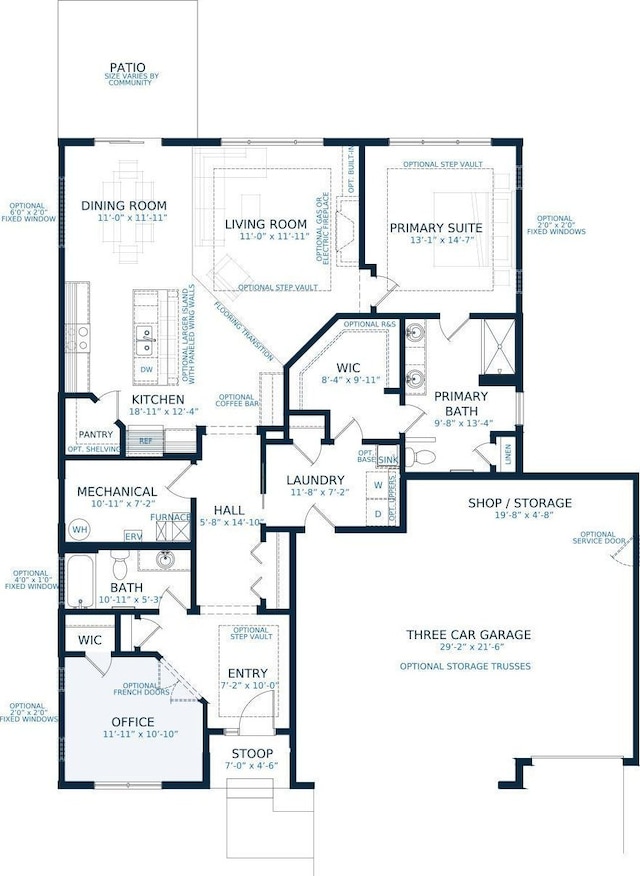 19999 Hunters Rdg, Corcoran, MN 55374 - home floor plan