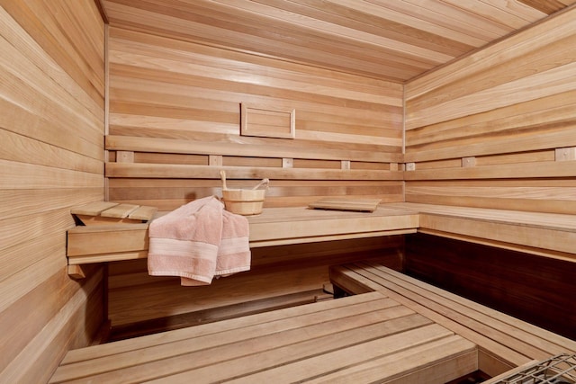 1656 Isabella Pkwy, Chaska, MN 55318 - relaxing sauna / steam room with wood walls