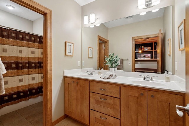 1656 Isabella Pkwy, Chaska, MN 55318 - full bathroom featuring tile patterned floors and double vanity