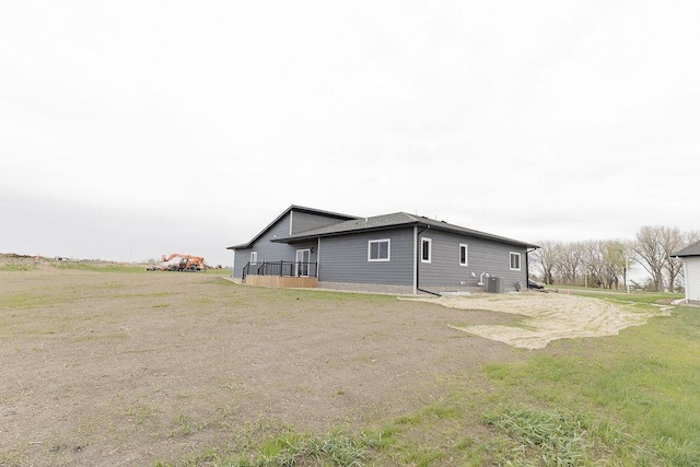 view of side of property