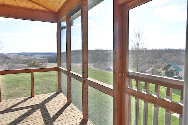 203 Walnut Hill Way, Troy Twp, WI 54022 - view of deck