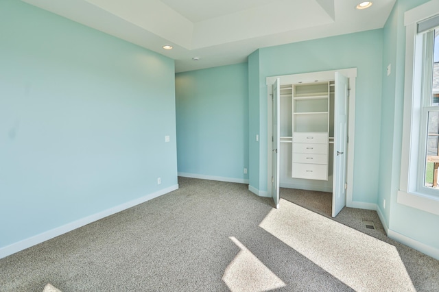 203 Walnut Hill Way, Troy Twp, WI 54022 - unfurnished bedroom with baseboards, recessed lighting, and carpet