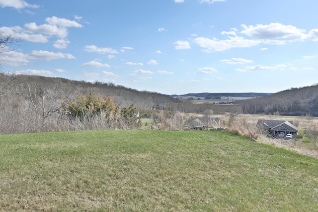 203 Walnut Hill Way, Troy Twp, WI 54022 - mountain view with a rural view