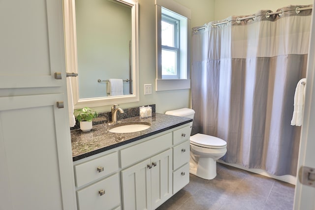 203 Walnut Hill Way, Troy Twp, WI 54022 - bathroom featuring vanity, tile patterned flooring, and a shower with curtain