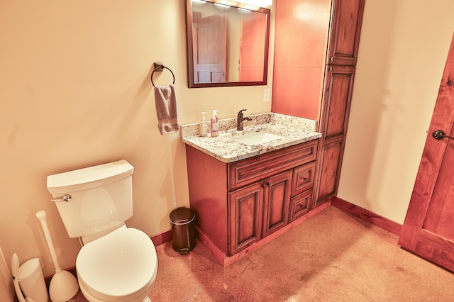203 Walnut Hill Way, Troy Twp, WI 54022 - bathroom featuring vanity and baseboards