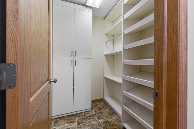 view of storage area