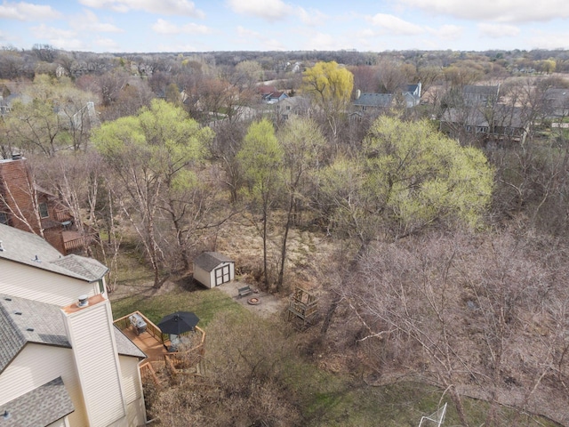 aerial view