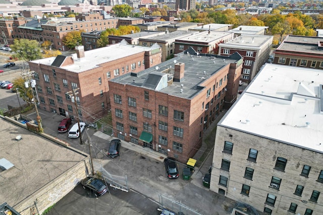 1820 1st Ave S Unit 102, Minneapolis, MN 55403 - birds eye view of property with a city view