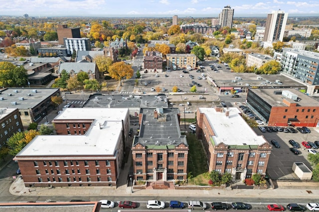 1820 1st Ave S Unit 102, Minneapolis, MN 55403 - birds eye view of property featuring a view of city