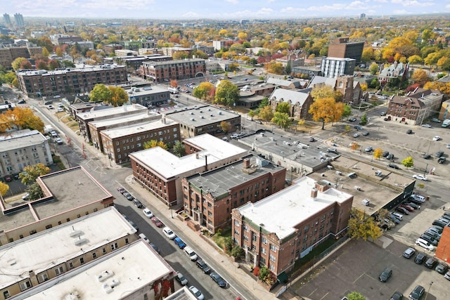 1820 1st Ave S Unit 102, Minneapolis, MN 55403 - birds eye view of property featuring a city view
