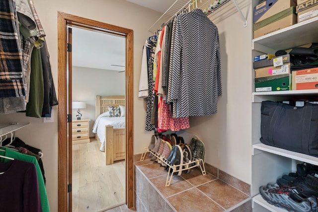3861 Westbury Dr, Eagan, MN 55123 - spacious closet with wood finished floors