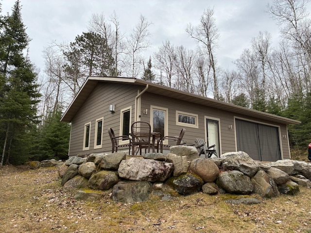 view of home's exterior