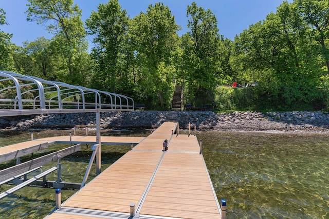 39315 Little Mo Rd, Clitherall Twp, MN 56524 - view of dock area