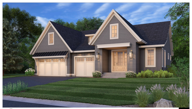 4501 Overlook Dr, Bloomington, MN 55437 - craftsman inspired home featuring a garage, a front lawn, aphalt driveway, and a shingled roof