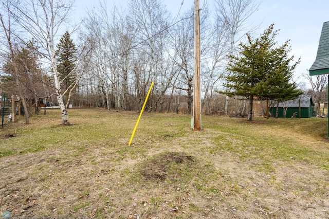 view of yard