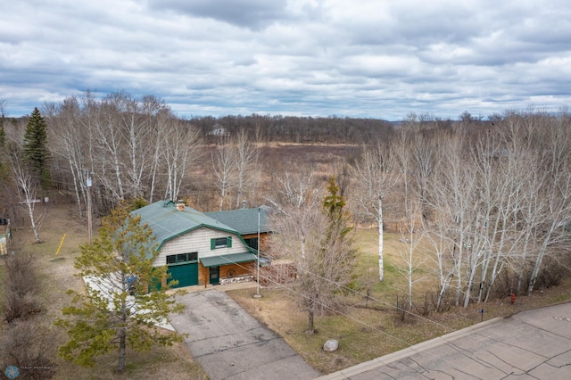 drone / aerial view