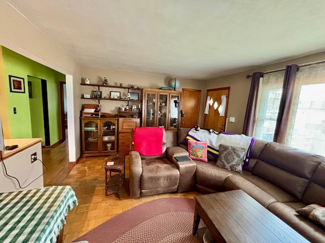 view of living room