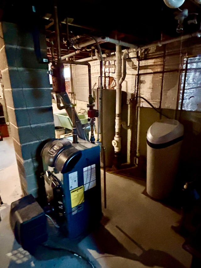 view of utility room