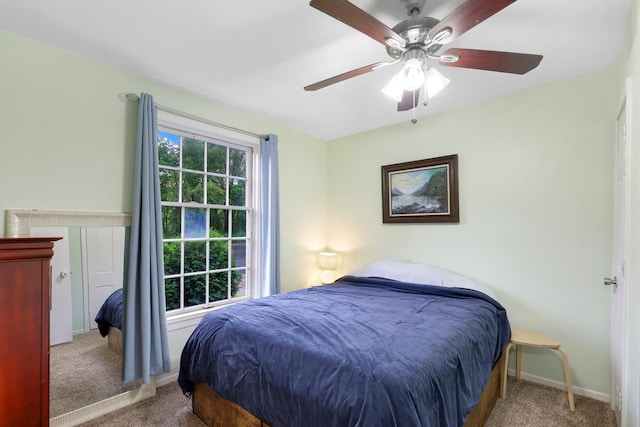 451 Taylor St NE, Minneapolis, MN 55413 - bedroom featuring carpet and a ceiling fan