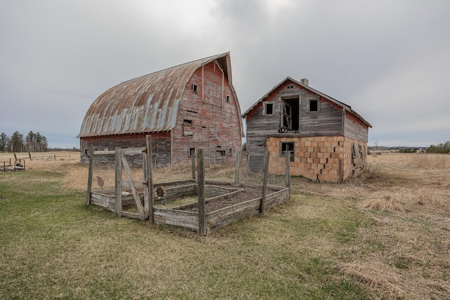 2475 44th St SW, Pine River, MN 56474 - view of barn featuring a lawn