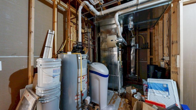 1213 Grey Fox Ave SW, Rochester, MN 55902 - utility room with water heater