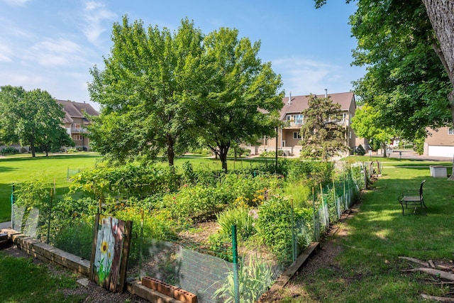 1425 28th St Unit 407, Minneapolis, MN 55408 - view of green lawn with a vegetable garden