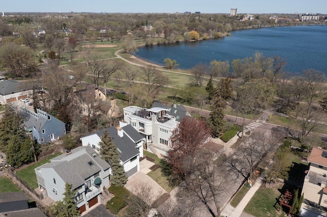 3710 Vincent Ave S, Minneapolis, MN 55410 - aerial view of property's location featuring a nearby body of water and nearby suburban area